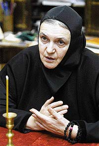 Мать Ольга, насельница монастыря.